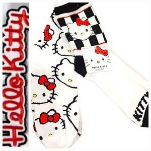 Hello Kitty 2-PK Mid Crew Sock